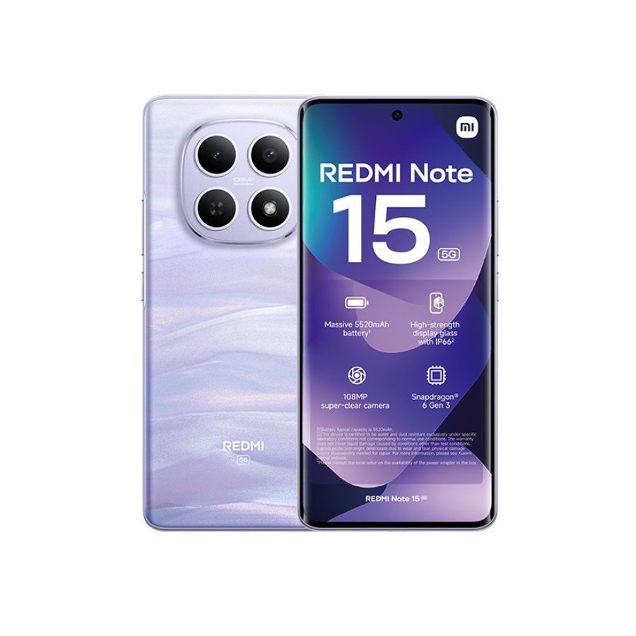 Điện thoại Xiaomi Redmi Note 15 (5G) 6GB 128GB Chính Hãng - ảnh 2