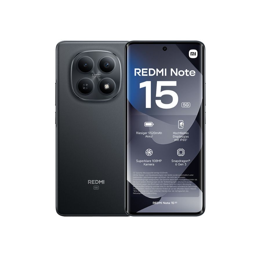Điện thoại Xiaomi Redmi Note 15 (5G) 6GB 128GB Chính Hãng - ảnh 3