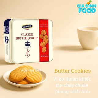 [BÁNH TẾT] Bánh Quy Mc Vitie's Các loại Hộp Thiếc