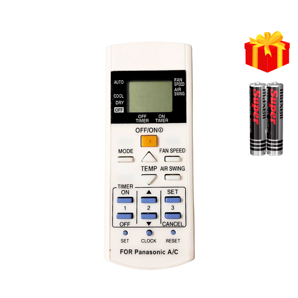 remote điều khiển cho máy lạnh, điều hòa panasonic a75c4137