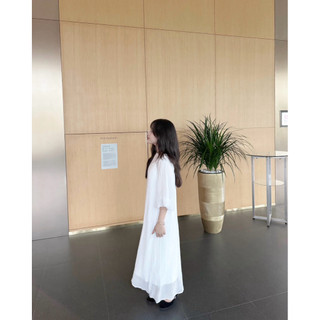 Laura dress - Đầm tơ tay bồng Ma Vie