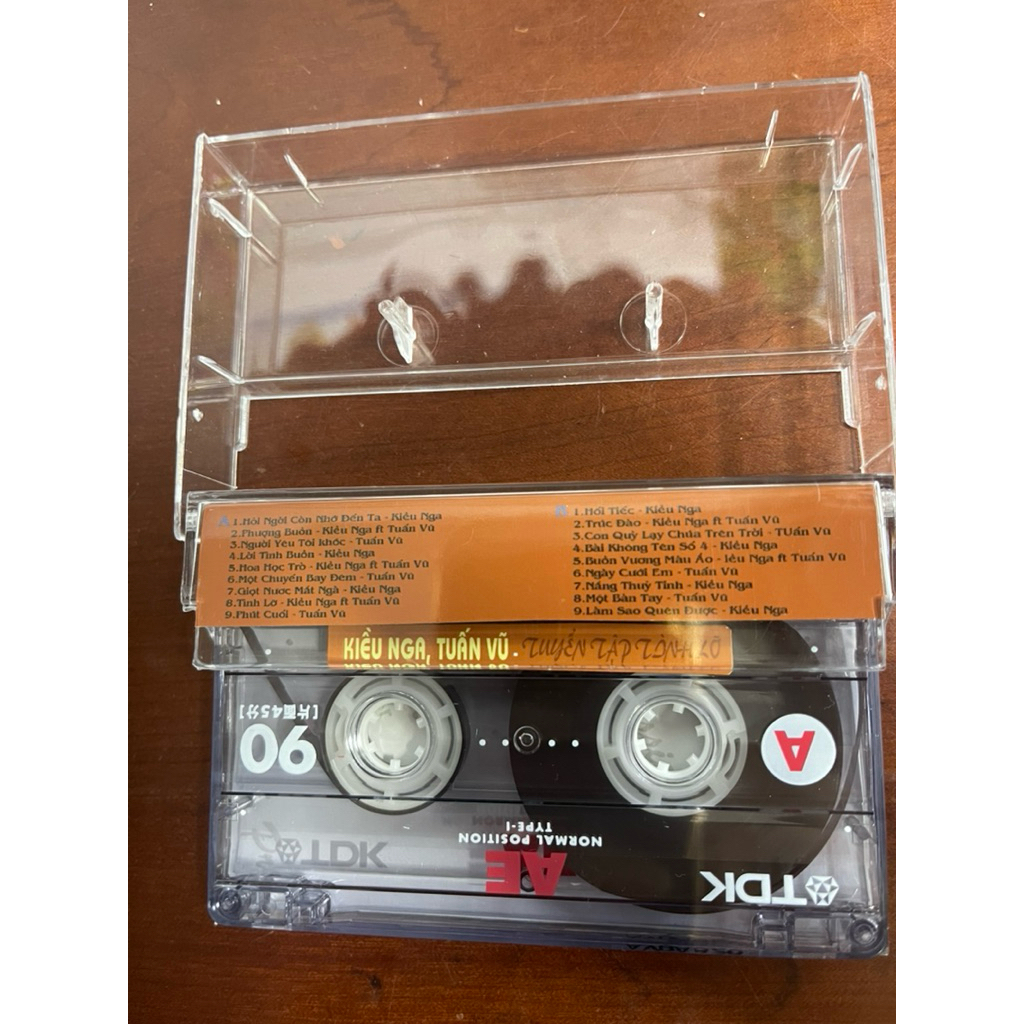 Băng Cassette Kiều Nga, Tuấn Vũ - Tuyển Tập Tình Lỡ