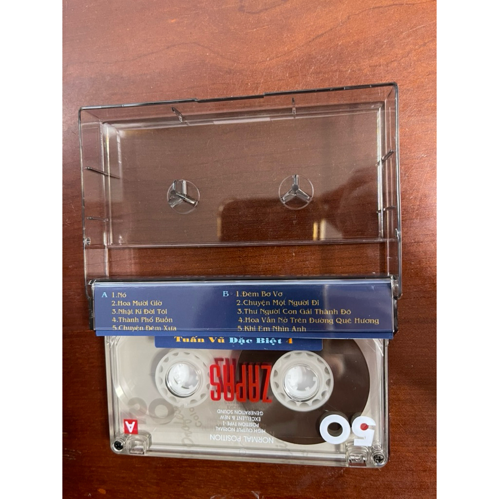 Băng Cassette Tuấn Vũ Đặc Biệt 4