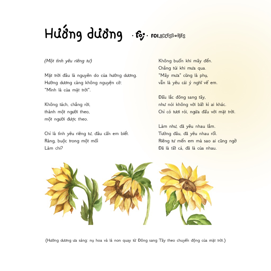 Vòng cổ Hướng dương