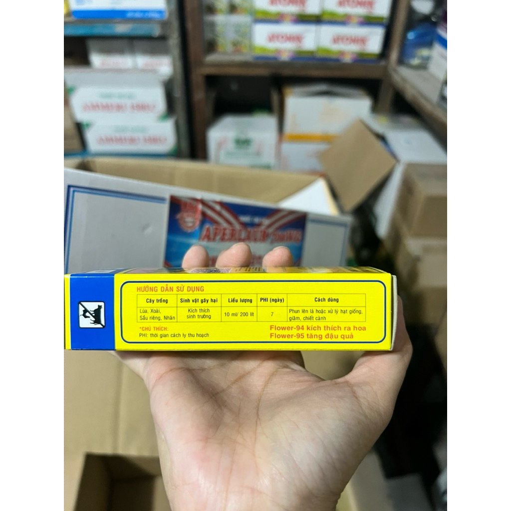 Điều hoà sinh trưởng F95 - Flower 95 nảy mầm, đâm chồi, ra rễ, tăng đậu trái chai 100ml