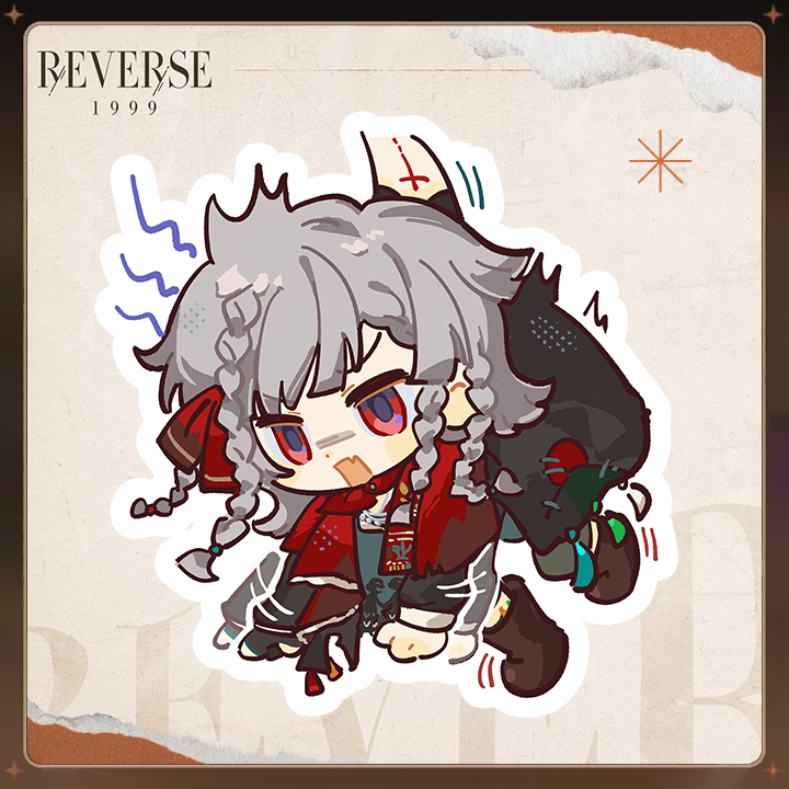 [Reverse 1999] Sticker Chibi Rubuska, Corvus và Semmelweis | Shopee ...