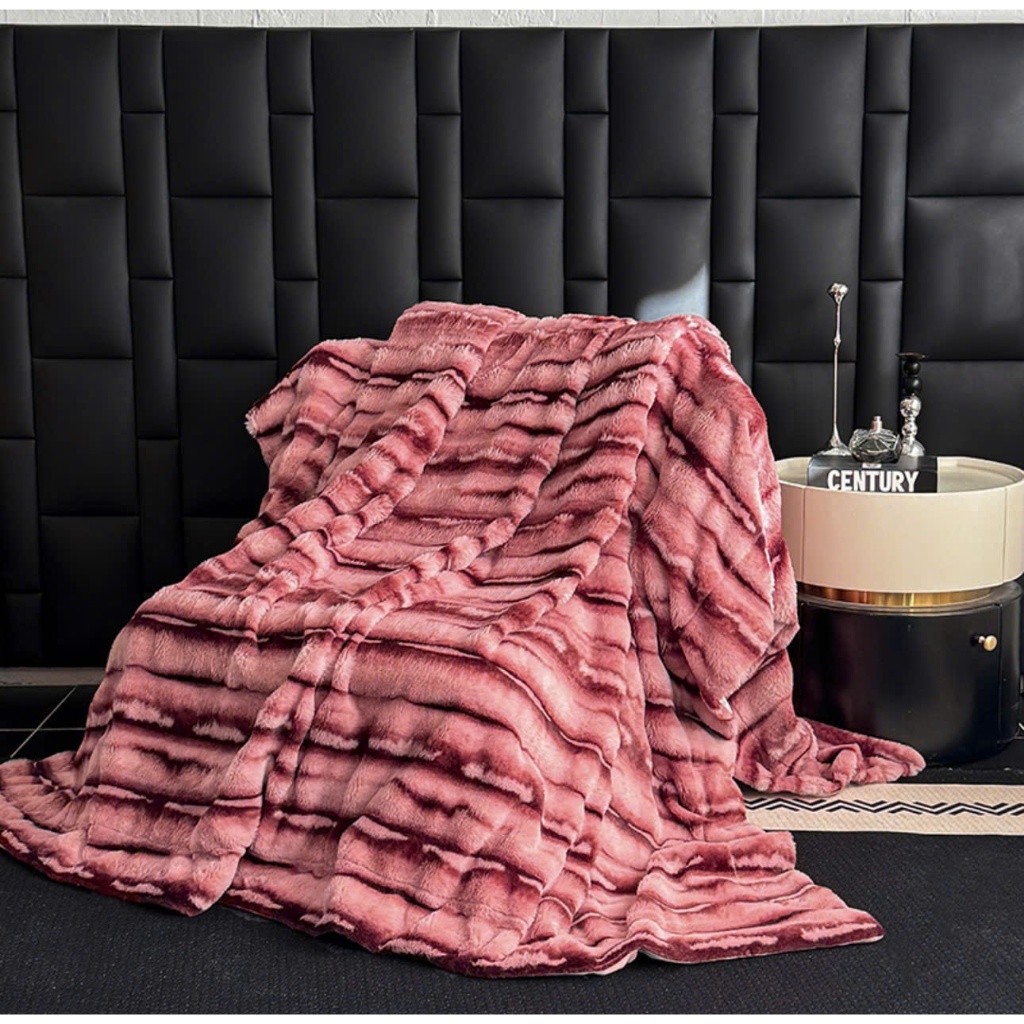 Chăn Lông Chồn Cao Cấp Mềm Mịn Giữ Ấm Vượt Trội 2mx2m3 An Như Bedding