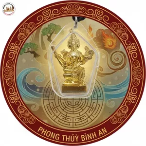 Phụ Kiện Treo Xe Hoặc Đeo Cổ Tứ Diện Khung Nhựa 4cm Nhỏ Gọn Cao Cấp Từ Thailand
