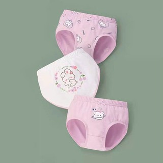 [VIP- Cotton kháng khuẩn] Combo 3 quần chíp tam giác cho bé gái, quần lót bé gái chất liệu cotton kháng khuẩn cao cấp