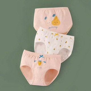 [VIP- Cotton kháng khuẩn] Combo 3 quần chíp tam giác cho bé gái, quần lót bé gái chất liệu cotton kháng khuẩn cao cấp