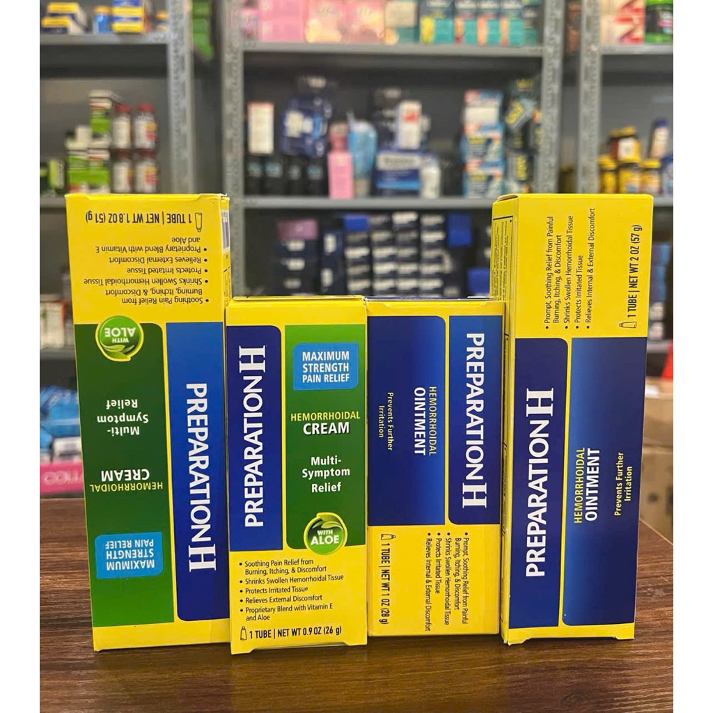 Kem Preparation H Hemorrhoidal Ointment của Mỹ | Shopee Việt Nam