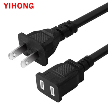 Dây nguồn mở rộng 2lõi, dây nối quạt giám sát, dây nguồn xe điện 250v Dây sạc dụng dây nguồn Dây nối