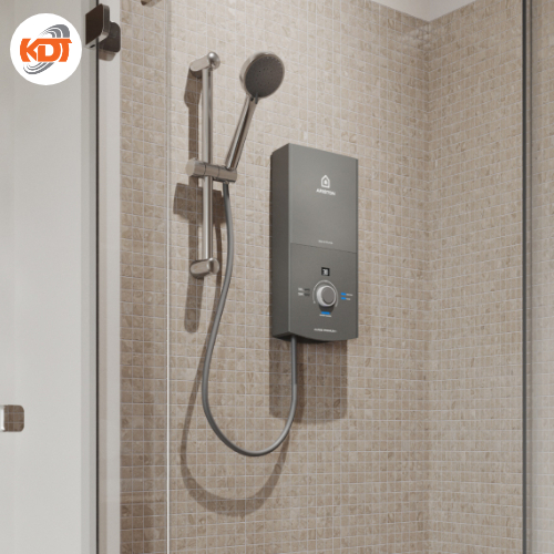 [Hỏa Tốc] [Có dịch vụ lắp đặt] Máy nước nóng Trực tiếp (có bơm) Ariston 4500W AURES PREMIUM+ 4.5P