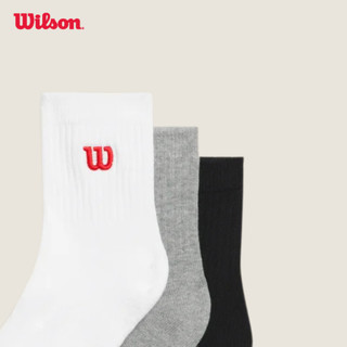 Wilson Quarter Top Socks 3-Pack Tất Thể Thao WU00083511ZAA