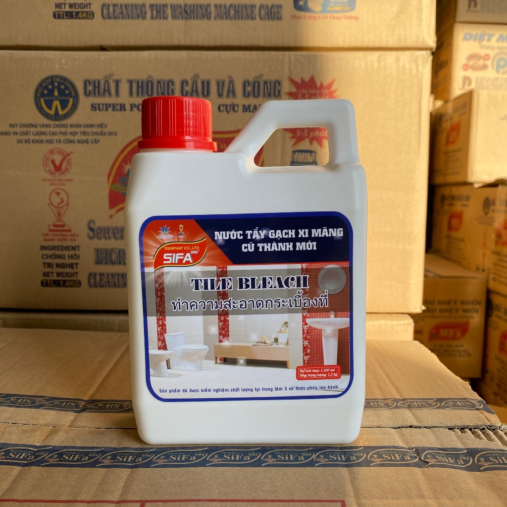 Chất Lượng Nước Lau Tẩy Gạch Đa Năng Cao Cấp Sifa 1.2 Kg Tiêu Chuẩn