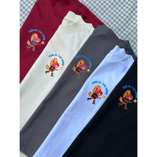 Áo thun BABYTEE NỮ Tết 2026 in hình ngựa vui nhộn phong cách Rock star chất Cotton Premium 250gsm in 2 mặt