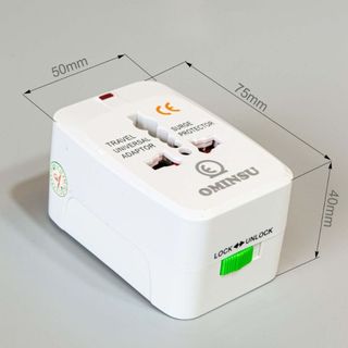 [Hỏa tốc] Ổ cắm du lịch thông Minh OMINSU P23T chân cắm đa năng gấp gọn - Senvangvn