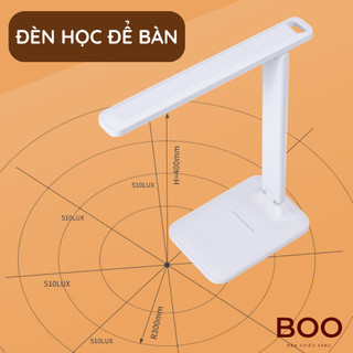 Đèn học để bàn cảm ứng tích điện Đèn học chống cận 3 chế độ ánh sáng bảo vệ mắt
