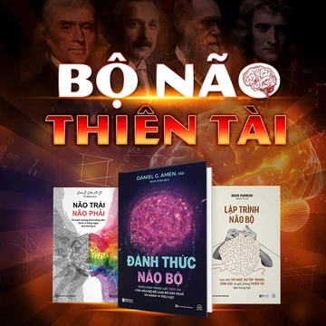 Combo 3 Sách Não Bộ & Hành Vi: Não Trái Não Phải + Đánh Thức Não Bộ + Lập Trình Não Bộ