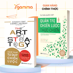 Sách - Lẻ/Combo Làm Chủ Tư Duy: Nghệ Thuật Tư Duy Chiến Lược + Quản Trị Chiến Lược Thực Chiến (Alpha Books)