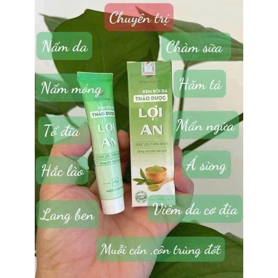 Kem bôi da Lợi An hỗ trợ các vấn đề về đa cho bé chàm sữa hăm tã viêm da 15g