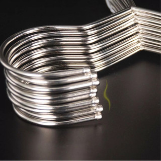 Set móc quần áo inox 304 20x40cm bền đẹp chống gỉ sét thiết kế chắc chắn phù hợp nhiều không gian