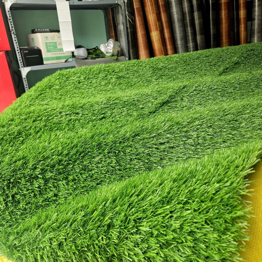Combo 50m2 (2m x 25m) thảm cỏ nhân tạo 3cm cao cấp sợi PE trải sân vườn, trường học khu vui chơi