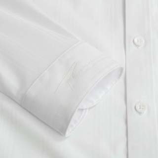 [T7_SALE 20%_HT] Áo Sơ Mi Nam Dài Tay Trắng 9SMDT518TRK Biluxury Form SlimFit Cao Cấp Phối Hoạ Tiết Cổ Áo Chống Nhăn