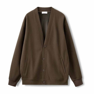 Áo Khoác CARDIGAN Phối Cúc, Áo Nỉ Hoodie chất nỉ bông Hàn, dáng from rộng, nam nữ đều mặc được k1