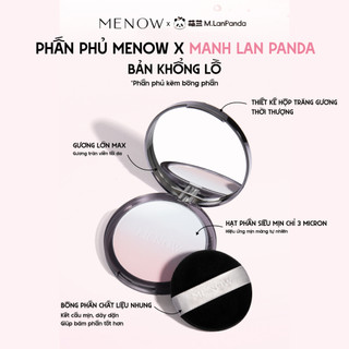 [Y333] Phấn Phủ MENOW x MENGLAN PANDA Velvet Mist Complexi - Phấn phủ gấu trúc