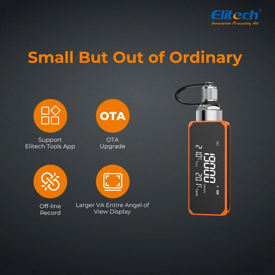 ĐỒNG HỒ ĐO CHÂN KHÔNG KỸ THUẬT SỐ KHÔNG DÂY ELITECH VGW-MINI