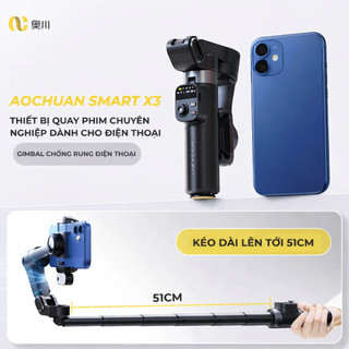 Gimbal điện thoại chống rung Smart X3 nâng cấp 2026 chính hãng AOCHUAN