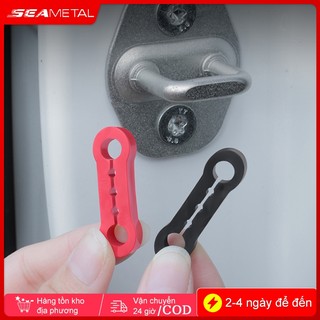 SEAMETAL 4 Miếng Lót Giảm Chấn Cửa Ô Tô Silicon Chống Rung Im Lặng Giảm Chấn Đệm Khóa