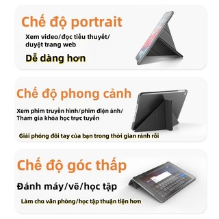 Bao da iPad gập đa năng chống sốc cho Gen 5 6 7 8 9 10 11 Mini 1 2 3 4 5 6 7 Air 2 3 4 5 6 7 Pro 10.5 11 12.9 13