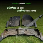 [MUA1TẶNG1] Thảm sàn TPE cao cấp HYUNDAI TUCSON 22-26 Lifepro SmartCLEAN - Sạch, siêu bền, BH 3 NĂM | Phụ kiện ô tô ADG — ảnh 5