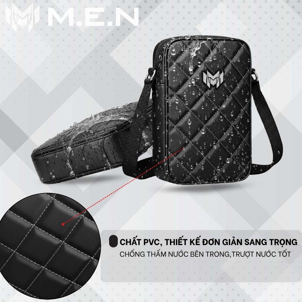 Túi đeo chéo thời trang mới kiểu ngang- đứng Captand Men chất lượng [MẪU MỚI]