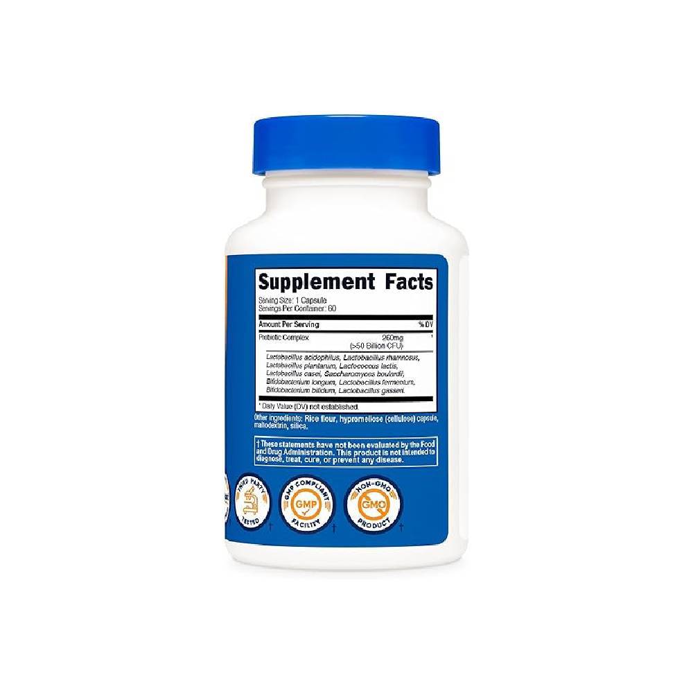 Nutricost Probiotic Complex 50+ Billion CFU – Hỗ Trợ Miễn Dịch Đường Ruột