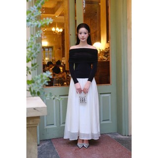 [Võ Hà Linh x MIO LADY] Chân Váy Voan Tơ Dáng Dài May 3 Lớp – Thanh Lịch, Nữ Tính, Tôn Dáng Miolady CV002