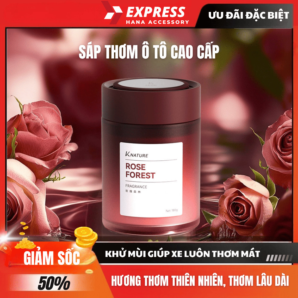 Sáp Thơm Ô Tô Cao Cấp Khử Mùi Xe Hơi Hương Thiên Nhiên Tự Nhiên Trang Trí Sang Trọng