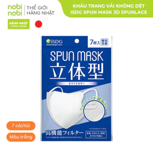 Khẩu trang iSDG vải không dệt dạng 3D Sunplace