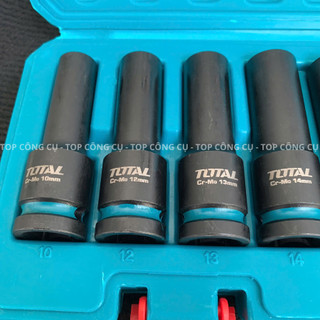 ĐỒ NGHỀ TOTAL Bộ 10 đầu tuýp Deep Impact DR 1/2 inch THKISD12102L