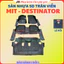 Thảm lót sàn NHỰA 5D xe Mitsubishi - DESTINATOR Nhựa TPE đúc nguyên khối - MẪU MĐ TRÀN VIỀN -1 bộ 4 tấm
