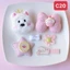 Charm, Sticker 3D hoạt hình dễ thương phụ kiện gắn