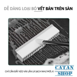 Chổi Chà Sàn Đa Năng Kèm Đầu Gạt Nước Tiện Lợi 2in1 Kéo Dài 1m1 Chà Sạch Các Ngóc Ngách-GD977-ChoiTrang