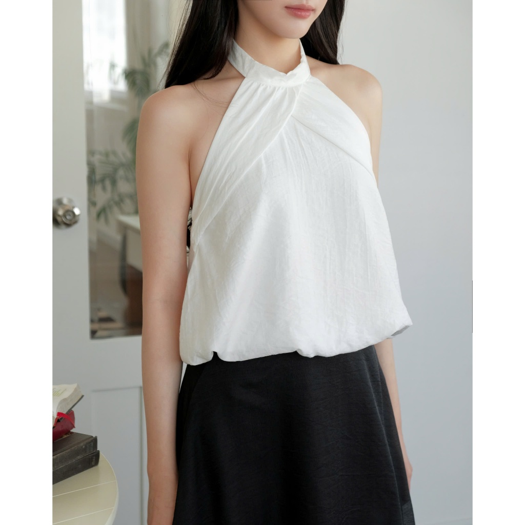 Áo Nữ KILIG Cổ Yếm Dáng Bí Hở Lưng Dễ Thương SECODEE