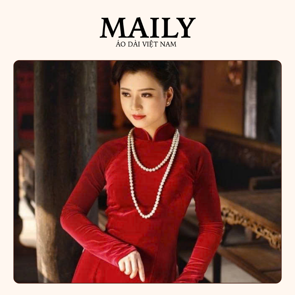 Vòng Cổ Ngọc Trai Nhân Tạo, Phụ Kiện Áo Dài Xinh - ÁO DÀI MAILY