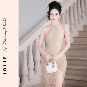 Đầm Maxi JOLIE Nàng Thơ - Váy Công Chúa Phối Voan Lưới Bồng Bềnh Dự Tiệc, Chụp Ảnh, Đi Biển Sang Trọng