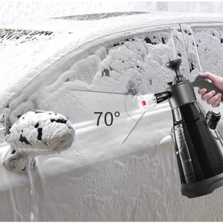 Bình Xịt Tạo Bọt Tuyết Rửa Xe Cầm Tay Khí Nén Áp Suất Cao 2000ml Rửa Xe Máy Ô Tô Tiện Dụng