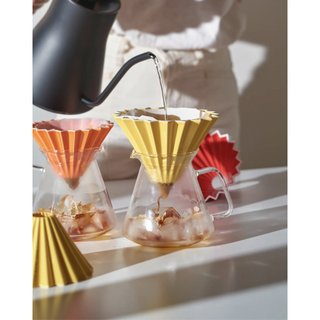 [ORIGAMI JAPAN] Volcano Phễu sứ V60 02 Origami Dripper M Pour over