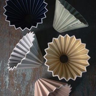 [ORIGAMI JAPAN] Volcano Phễu sứ V60 02 Origami Dripper M Pour over